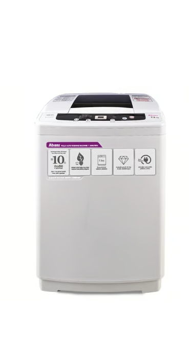 Abans 7.5KG FULLY AUTO WASHING MACHINE